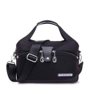 High Quality Large Capacity Waterproof Anti-theft Fashion Ladies Bag (Black)