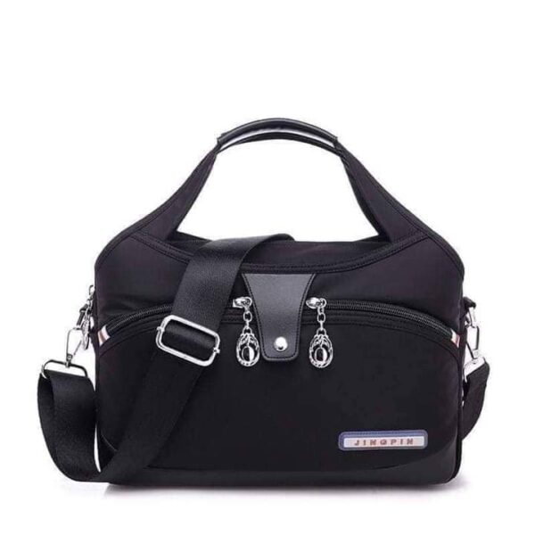High Quality Large Capacity Waterproof Anti-theft Fashion Ladies Bag (Black)