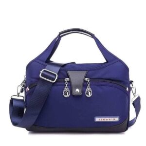 High Quality Large Capacity Waterproof Anti-theft Fashion Ladies Bag (Blue)