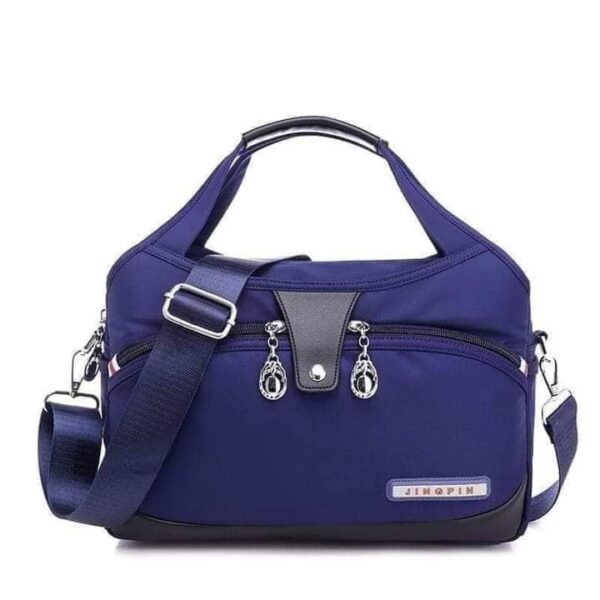 High Quality Large Capacity Waterproof Anti-theft Fashion Ladies Bag (Blue)