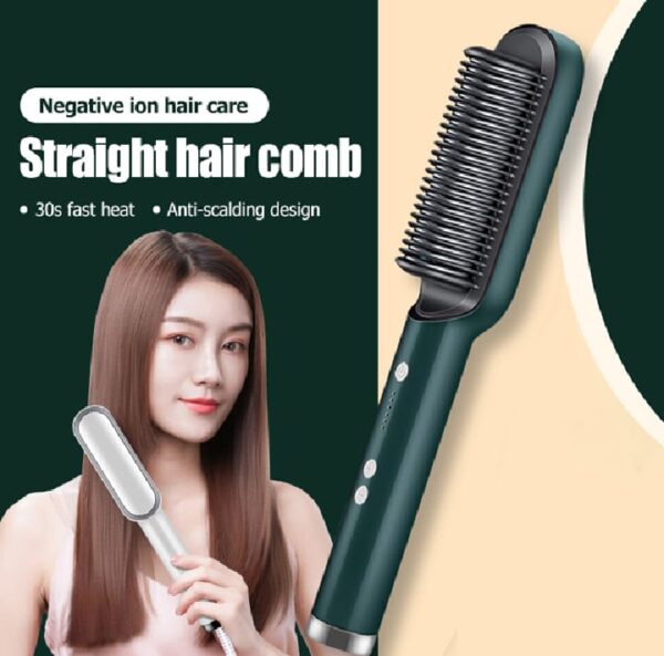 Professional Electric Hair Straightener Comb for Women