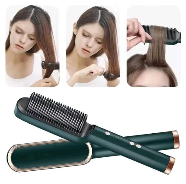 Professional Electric Hair Straightener Comb for Women - Image 3