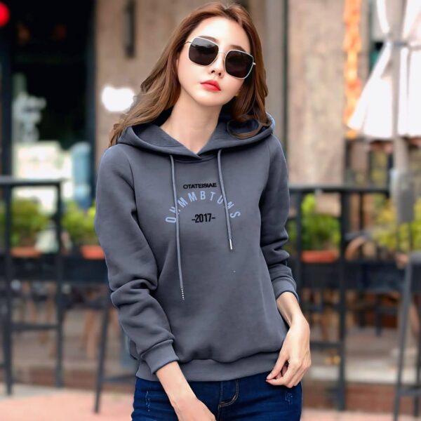Premium ladies winter Hoodie - Image 3