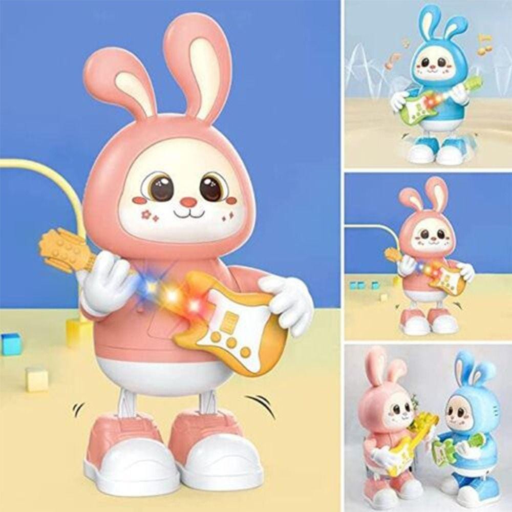 Rabbit guitarist dance bunny toy